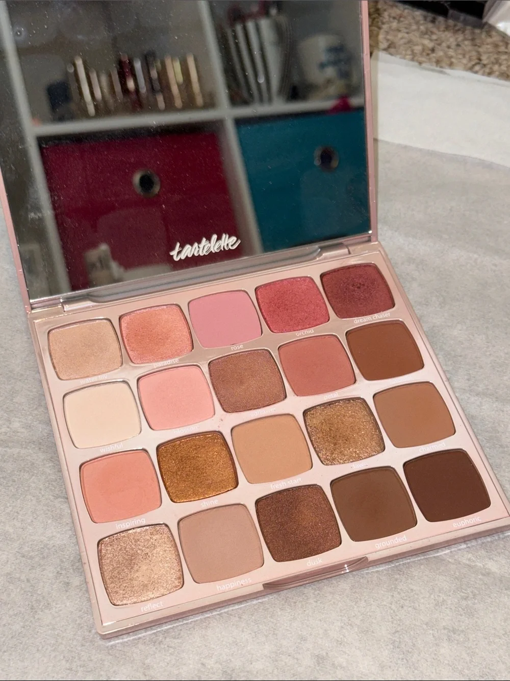 Tarte tartelette Juicy Eyeshadow Palette - Rose Pink Metallic
